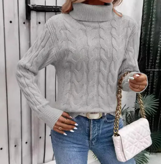 Cable Knit Turtleneck