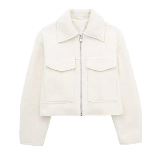 Pearl Cropped Jacket