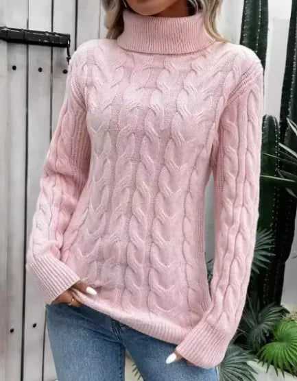 Cable Knit Turtleneck