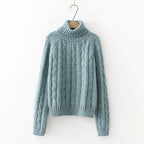 Long neck sweater