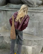 Bordeaux Moto Jacket