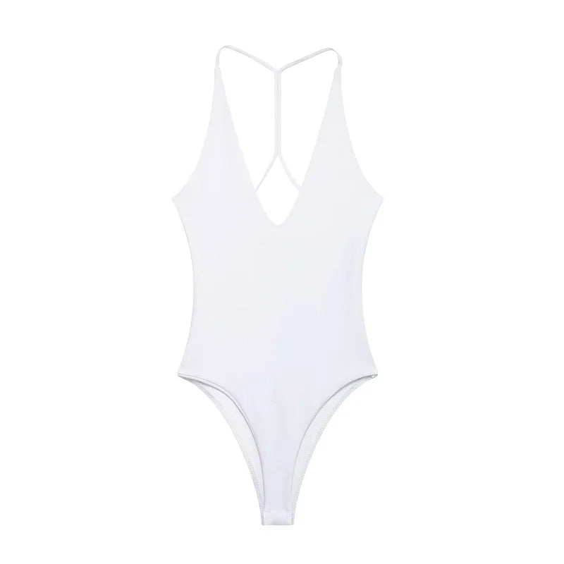 Halter Backless Midi Bodytop