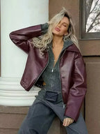 Bordeaux Moto Jacket