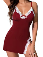 Lace Trim Chemise