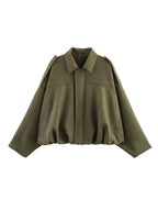 Suede Aviator Jacket