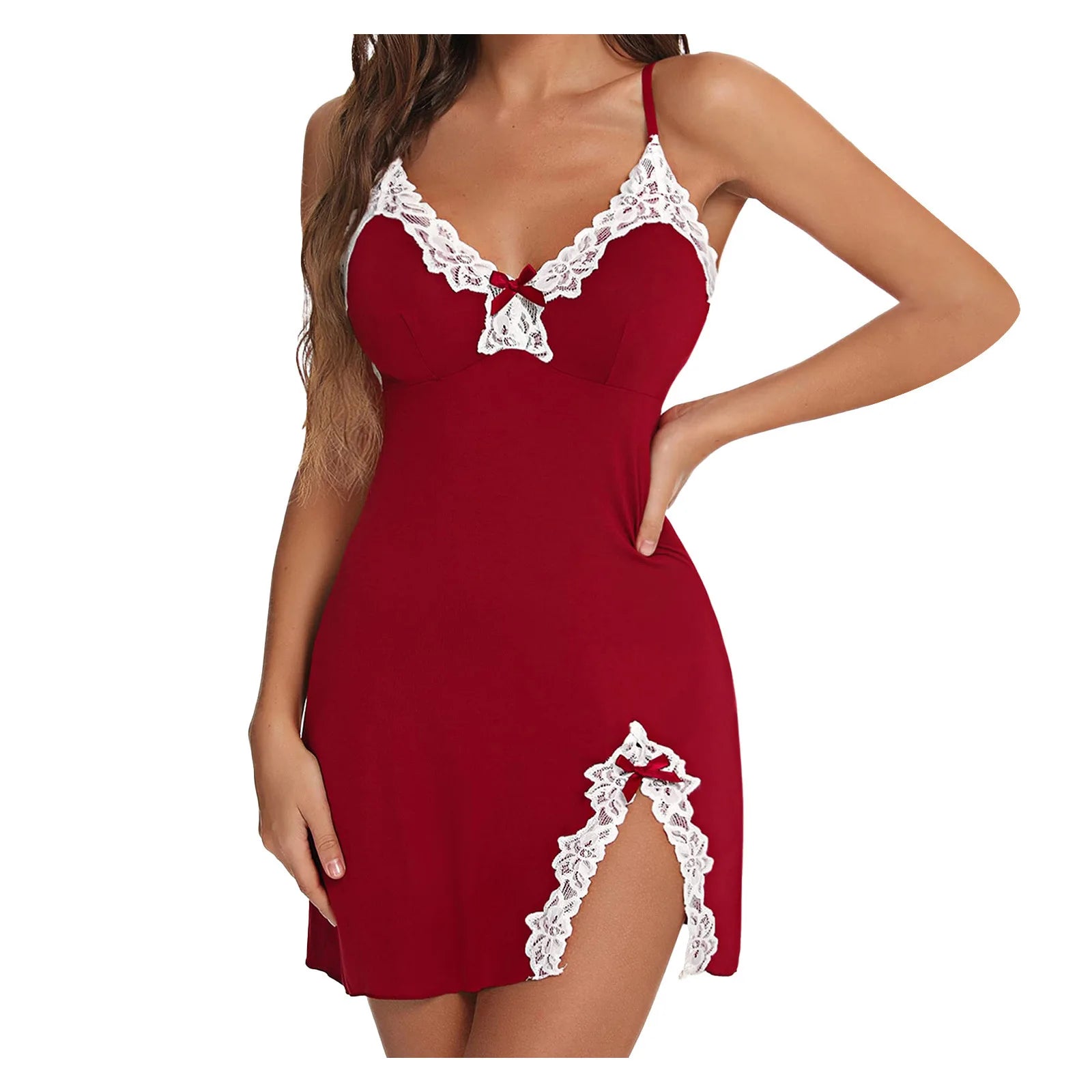 Lace Trim Chemise