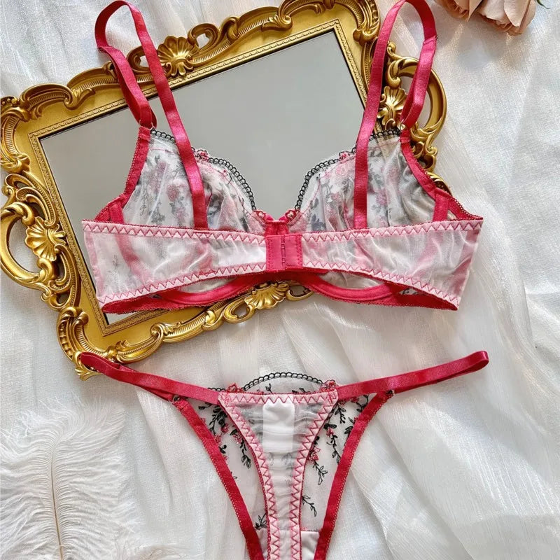 Tulle Embroidery Set