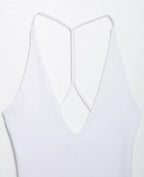 Halter Backless Midi Bodytop