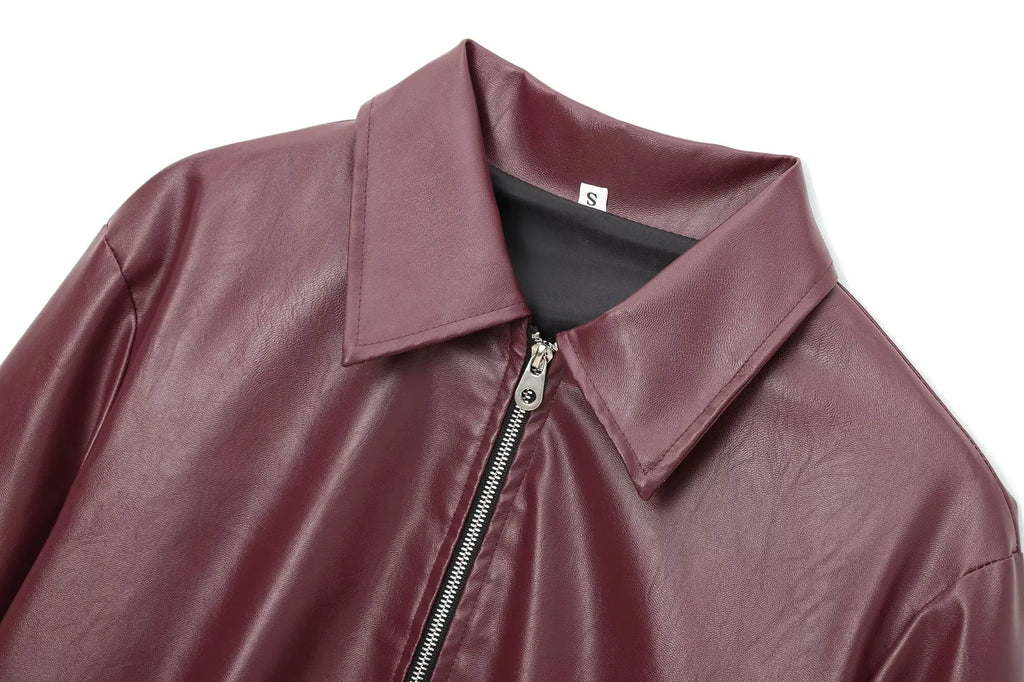 Bordeaux Moto Jacket