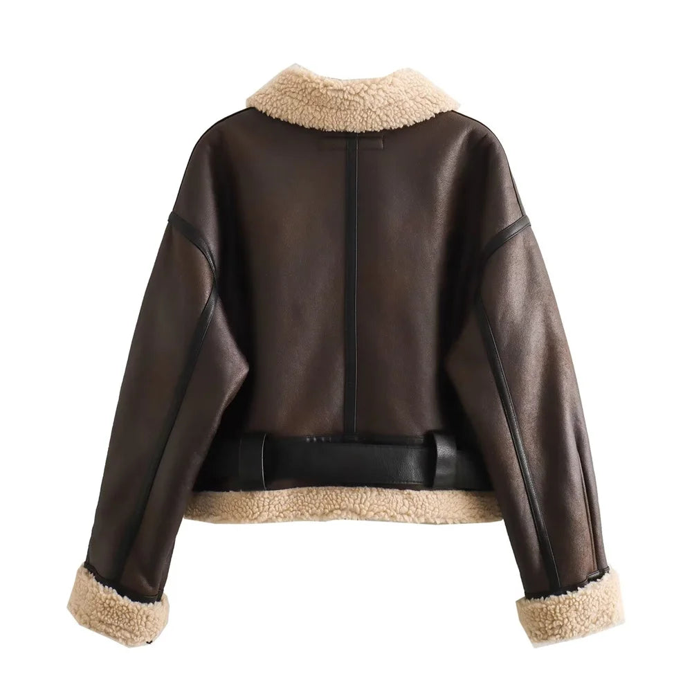 Fur Collar Jacket