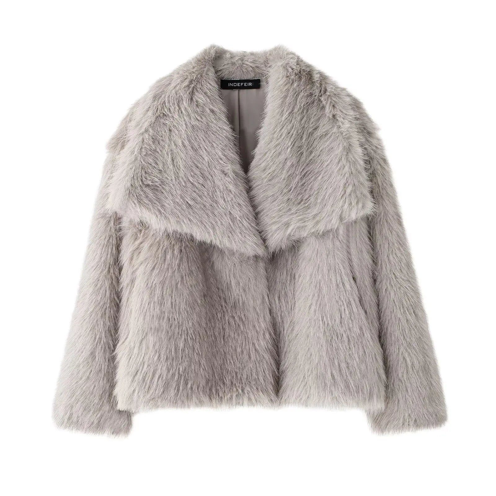 Cropped Faux Fur
