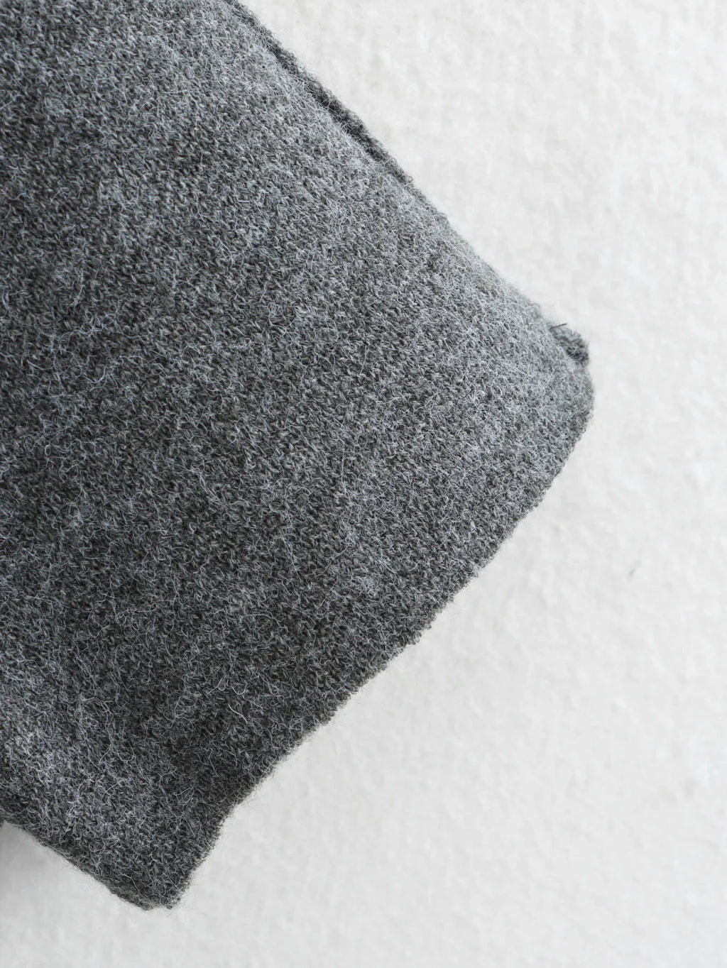 Asymmetric Knit Coat