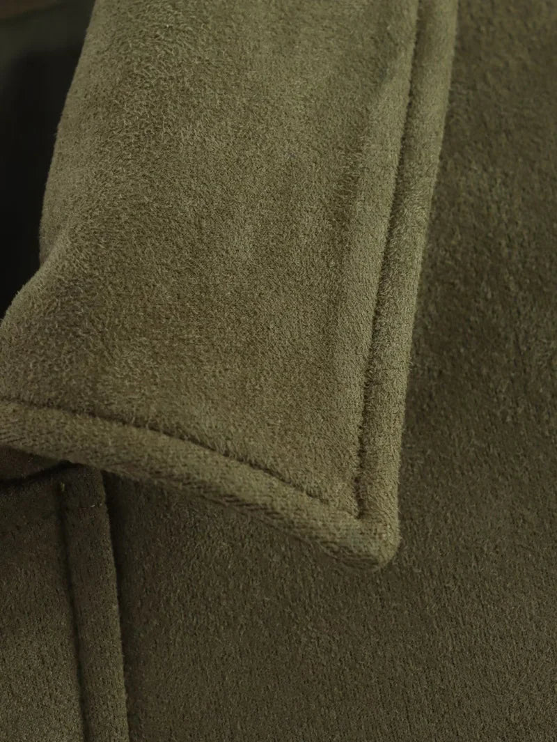 Suede Aviator Jacket