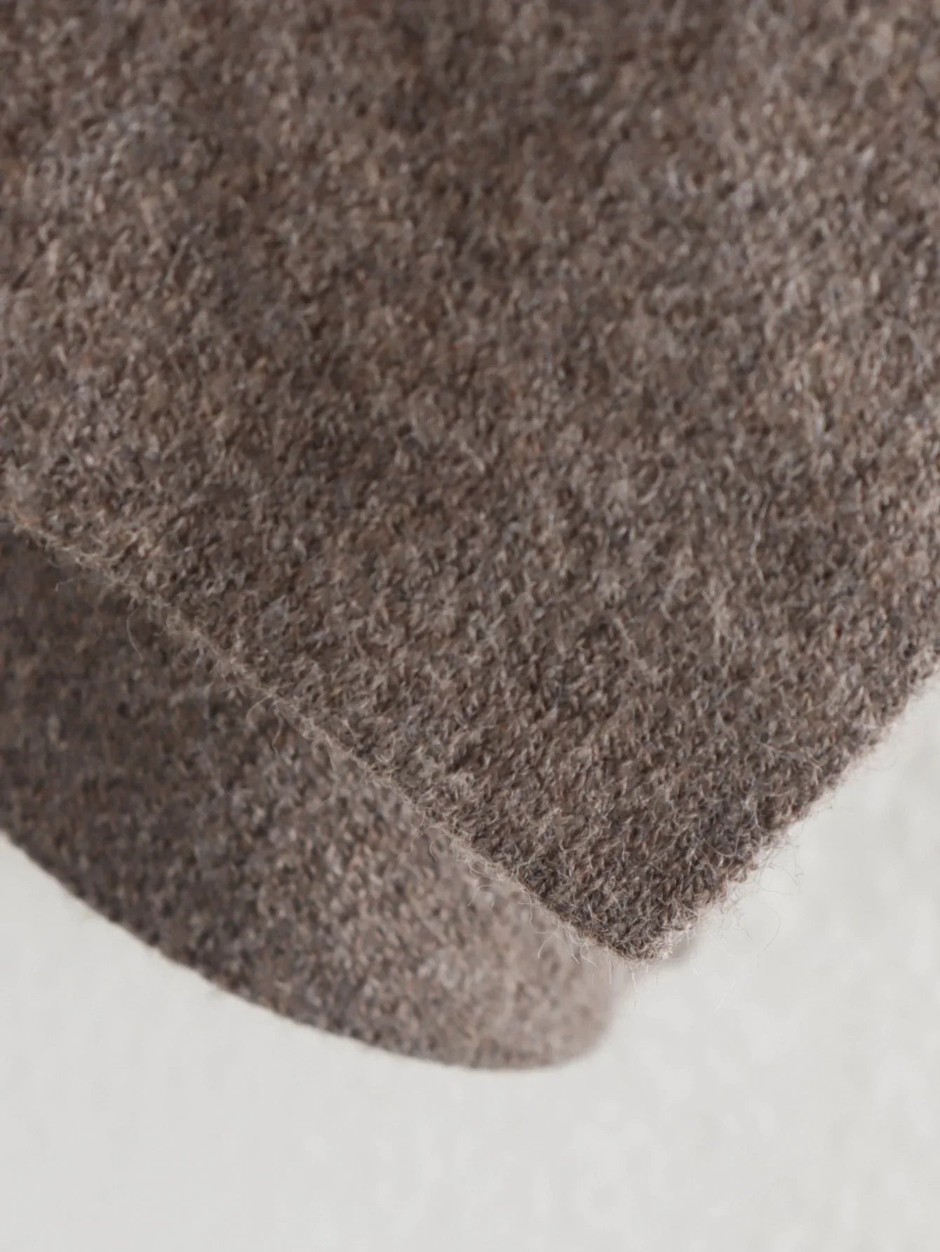 Asymmetric Knit Coat