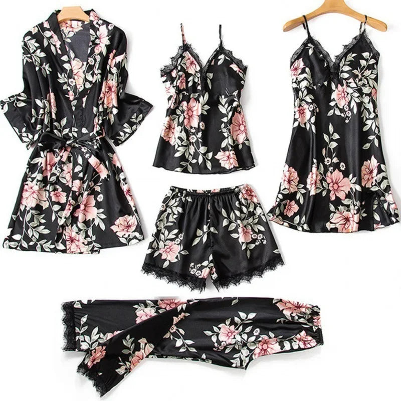 Five Piece Pajama Set