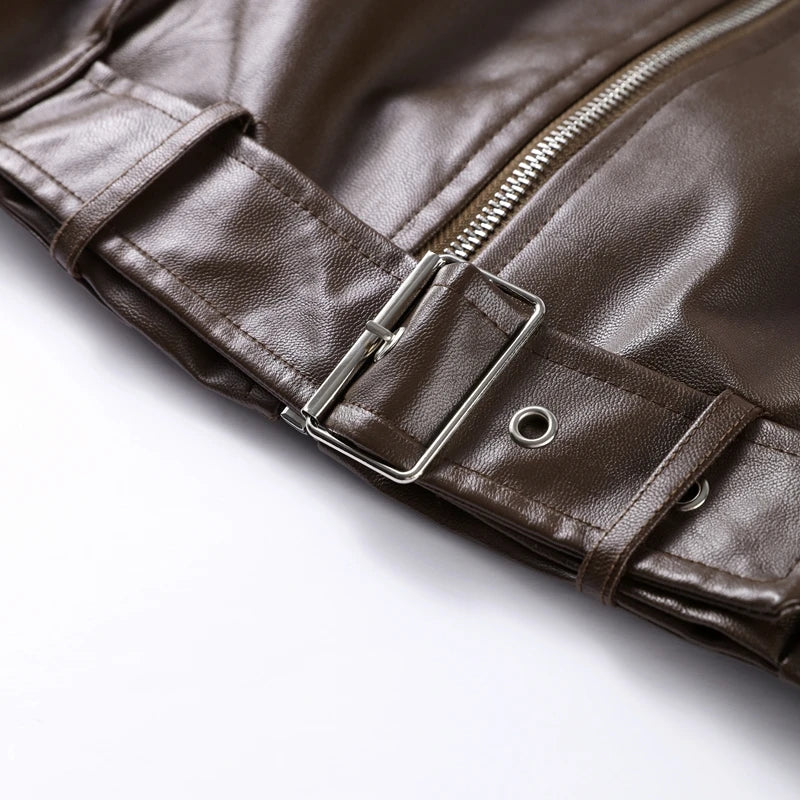 Belted Aviator Jacket