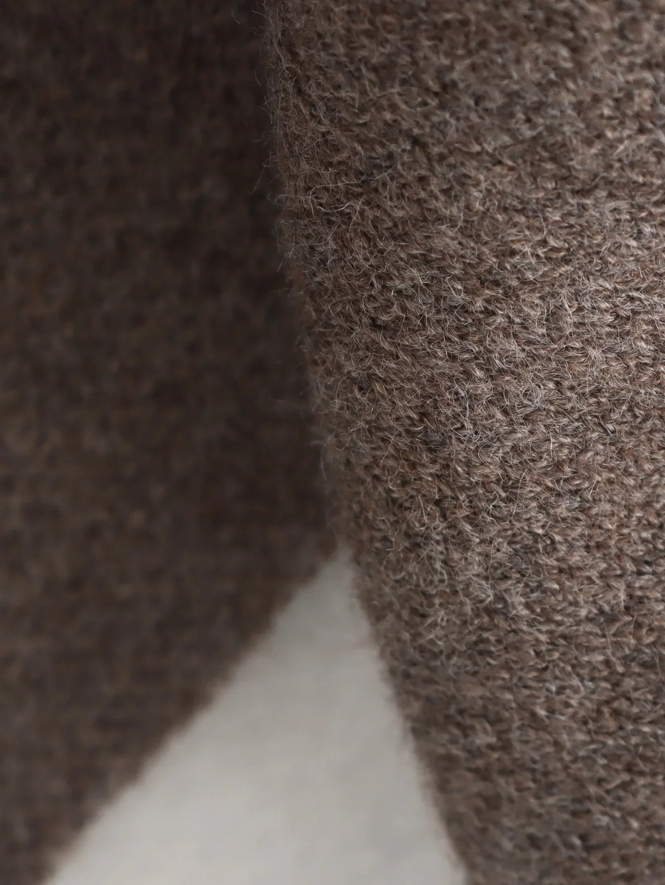 Asymmetric Knit Coat