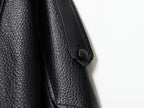 Noir Oversized Leather