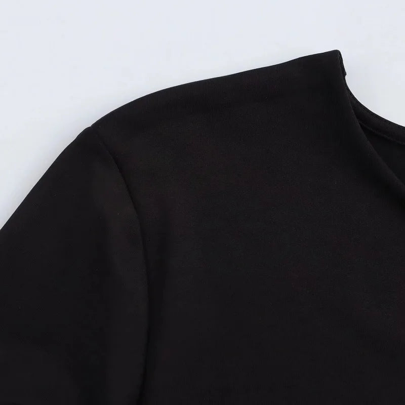 Pleated Ruffle Bodysuit