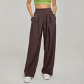 Draped Wide Leg Pants