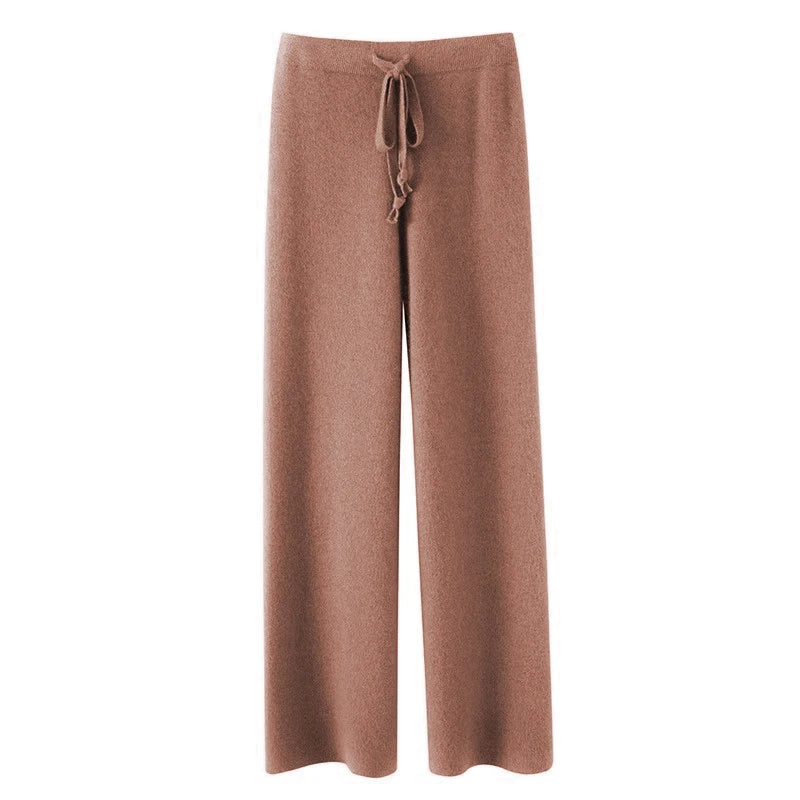Knit Wide Leg Pants