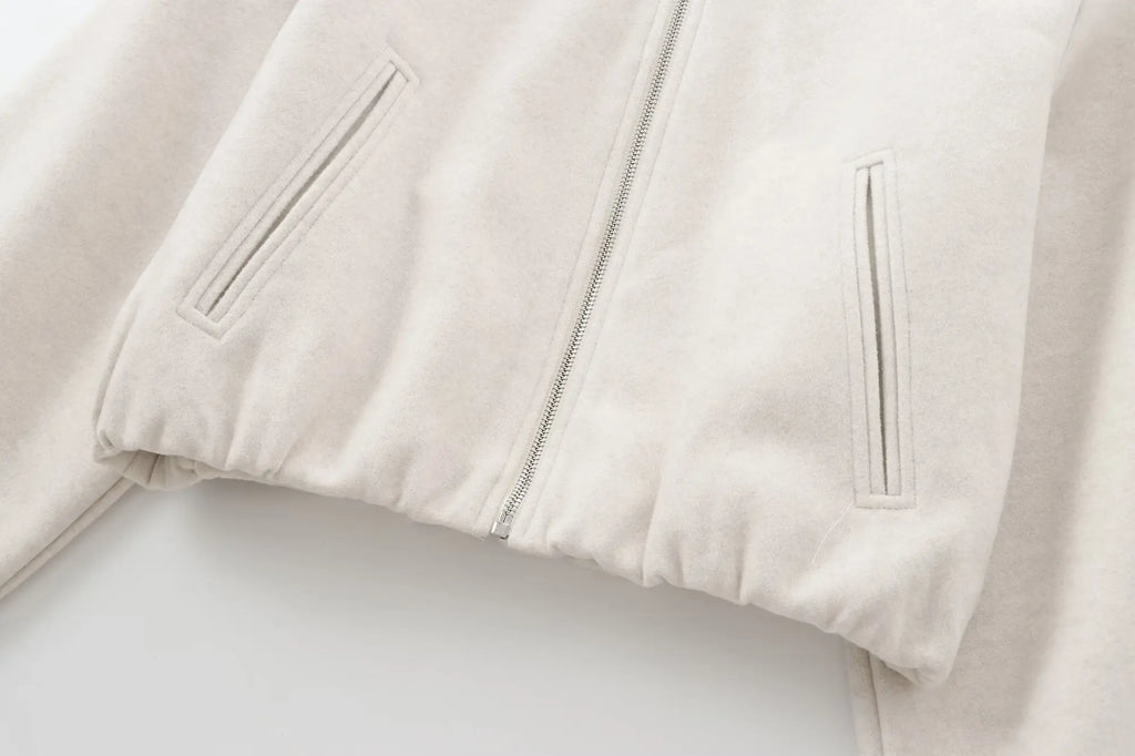 Crimson Bomber Jacket