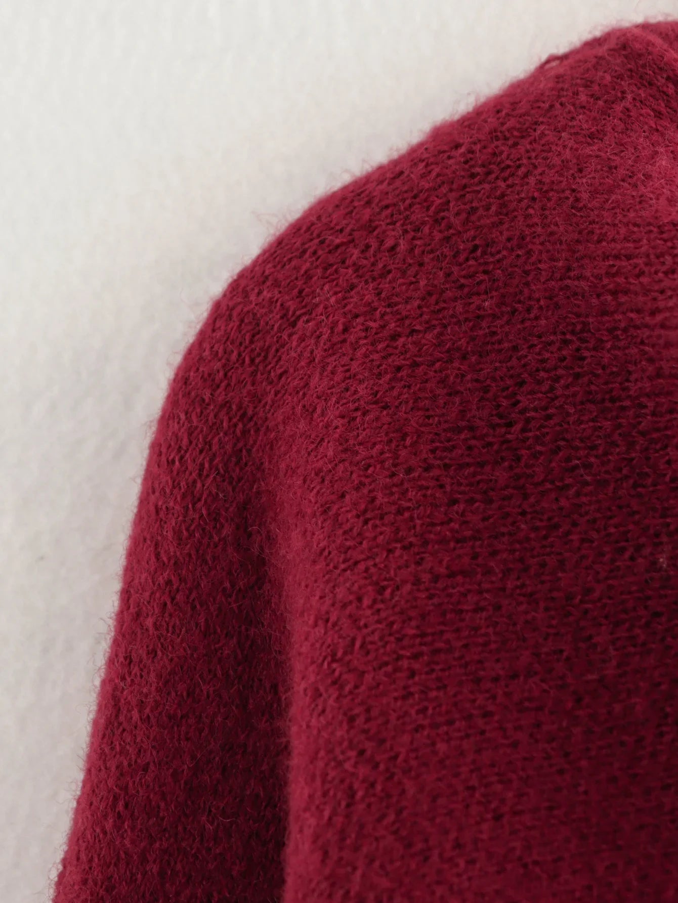 Asymmetric Knit Coat