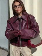 Bordeaux Moto Jacket