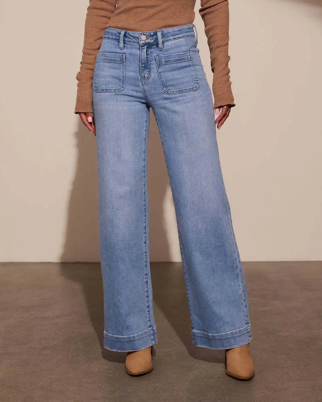 Straight Leg Jeans