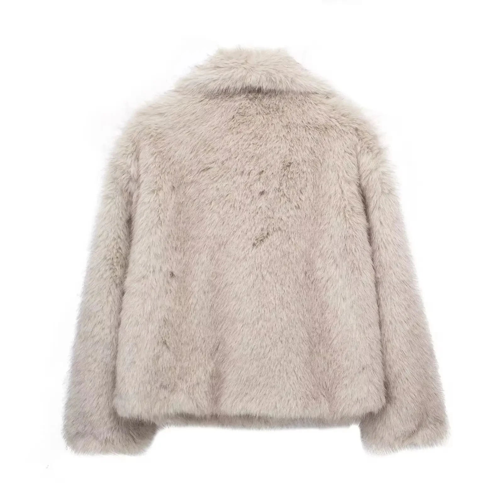 Cropped Faux Fur