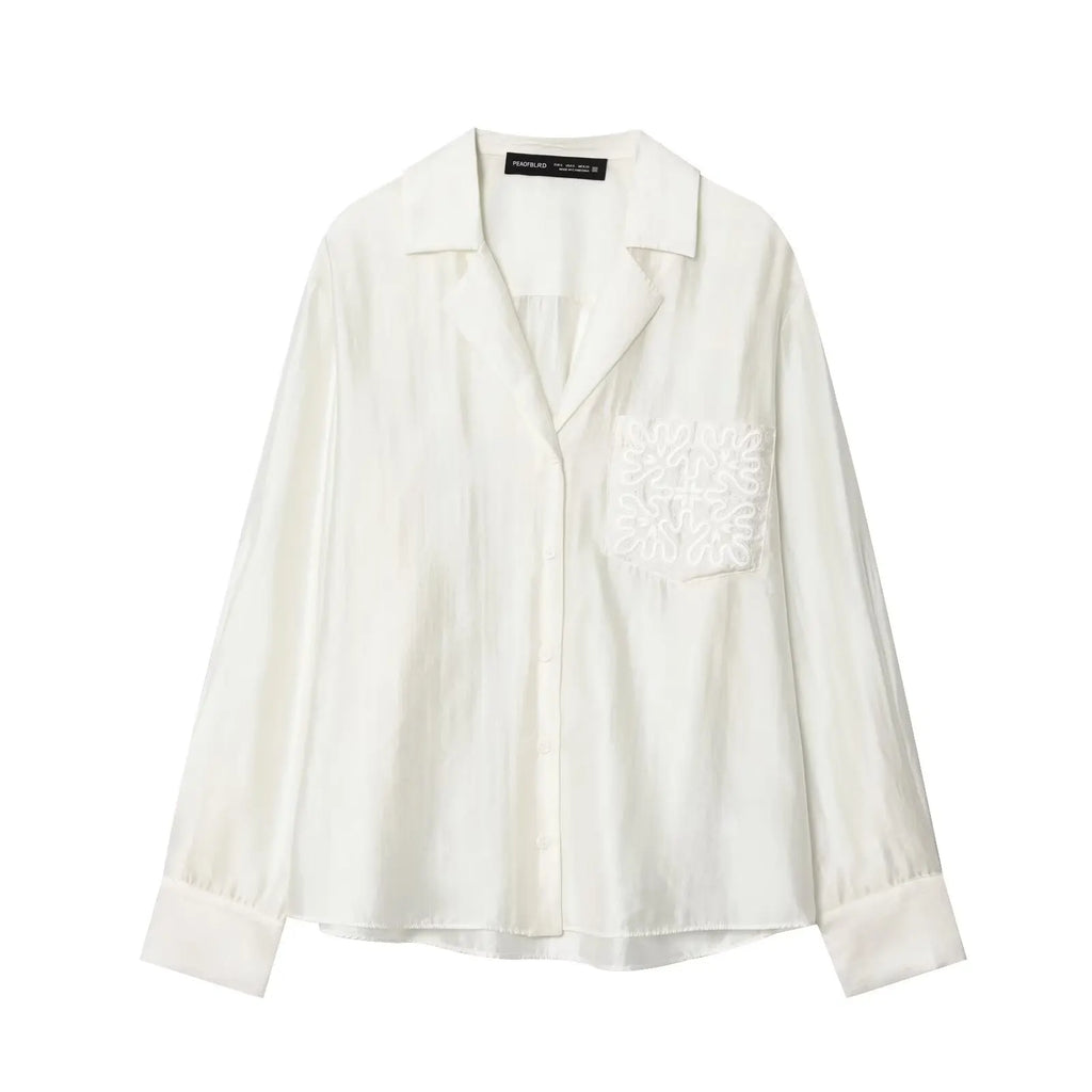 Lace Hem Shirt