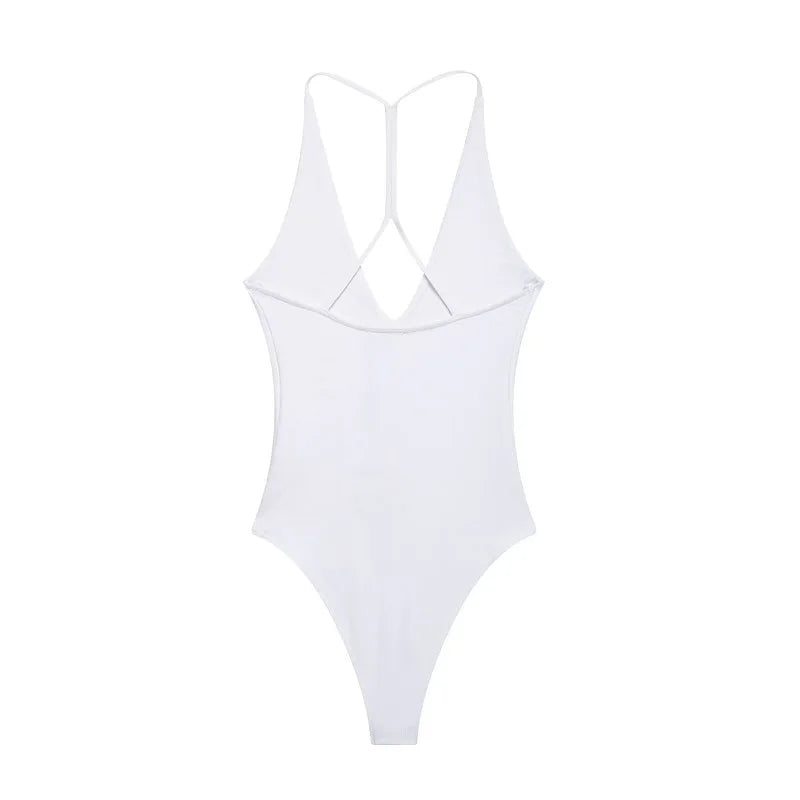 Halter Backless Midi Bodytop