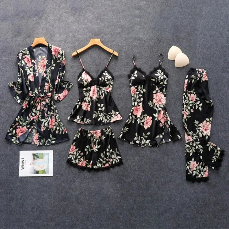 Five Piece Pajama Set