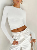 Long Sleeve Crop Top