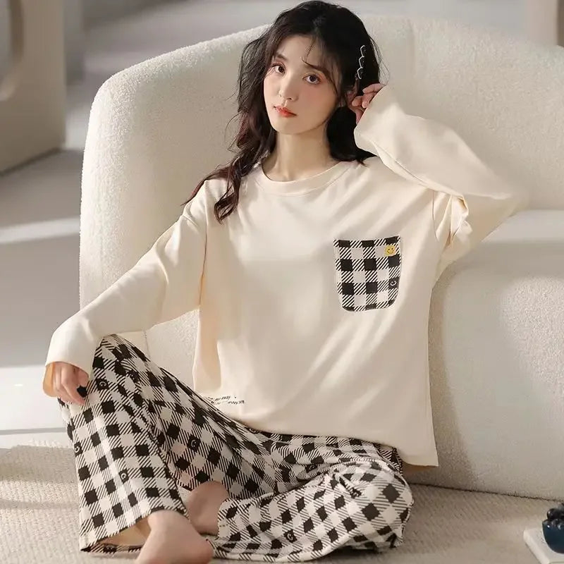 Long Sleeve Pajama Set