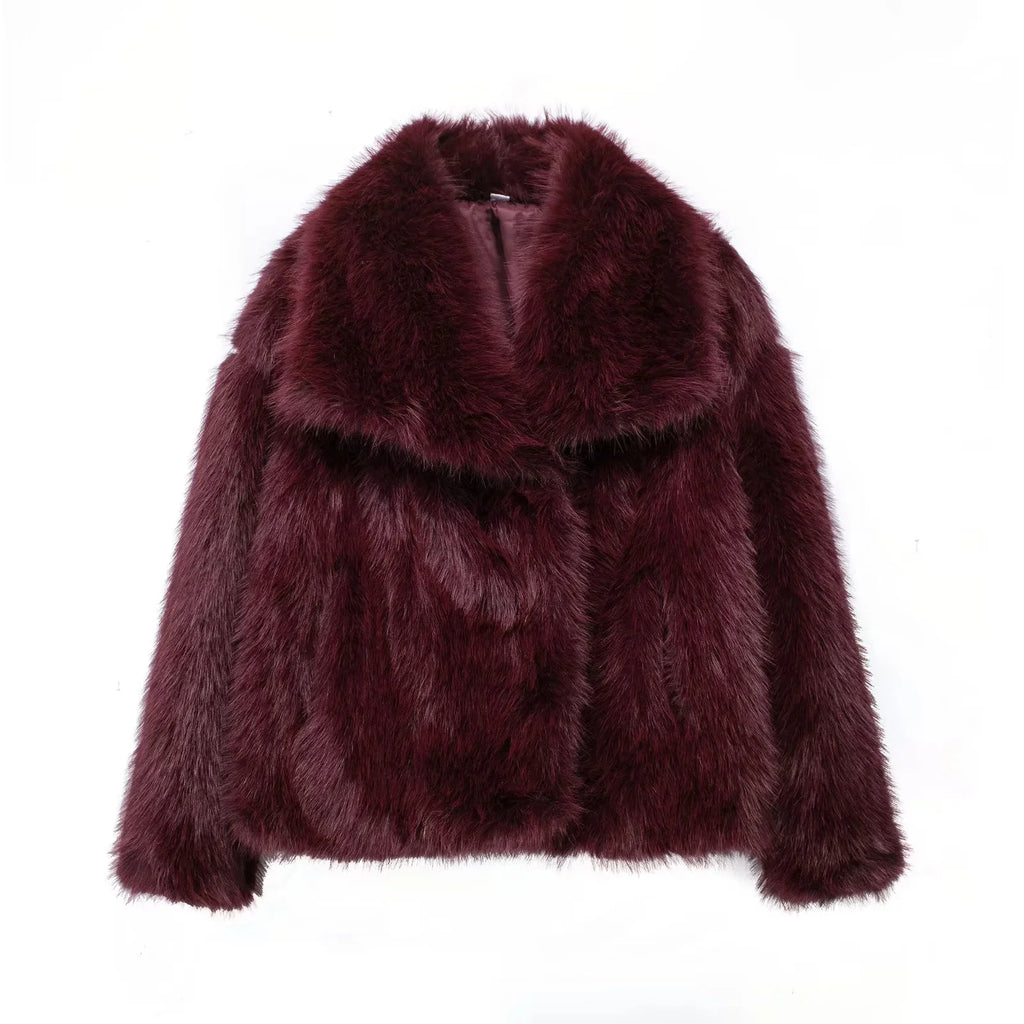 Oversized Fur Coat