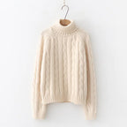 Long neck sweater