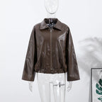 Belted Aviator Jacket