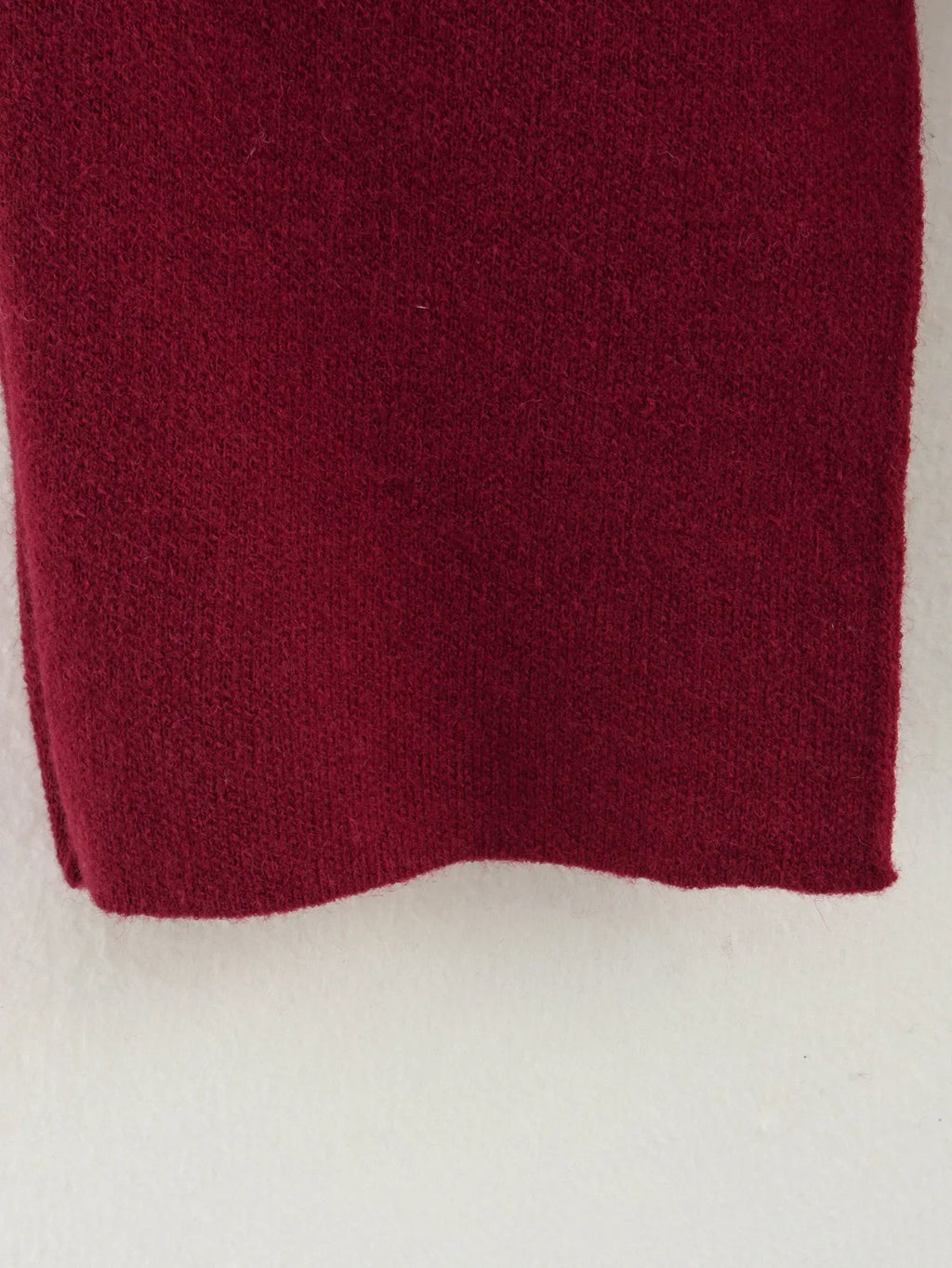 Asymmetric Knit Coat