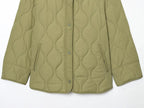 Diamond-Stitch Padded Jacket