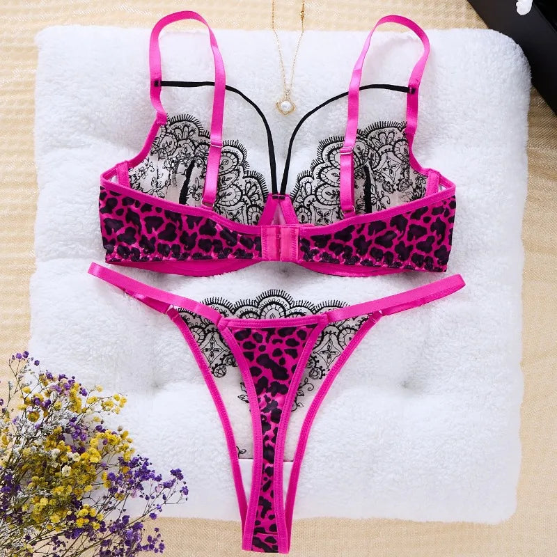 Embroidered Tulle Set