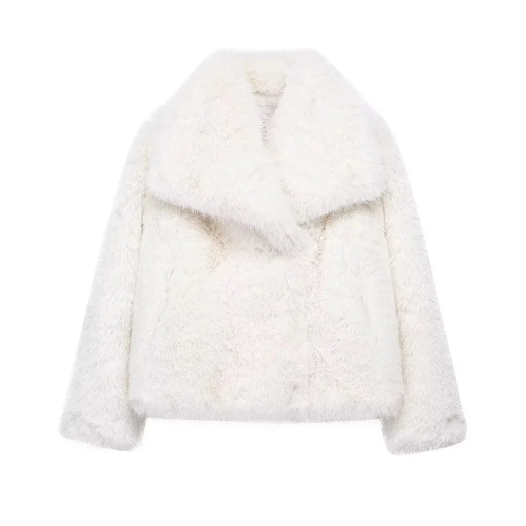 Oversized Fur Coat