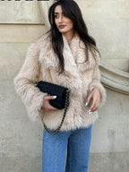 Cropped Faux Fur
