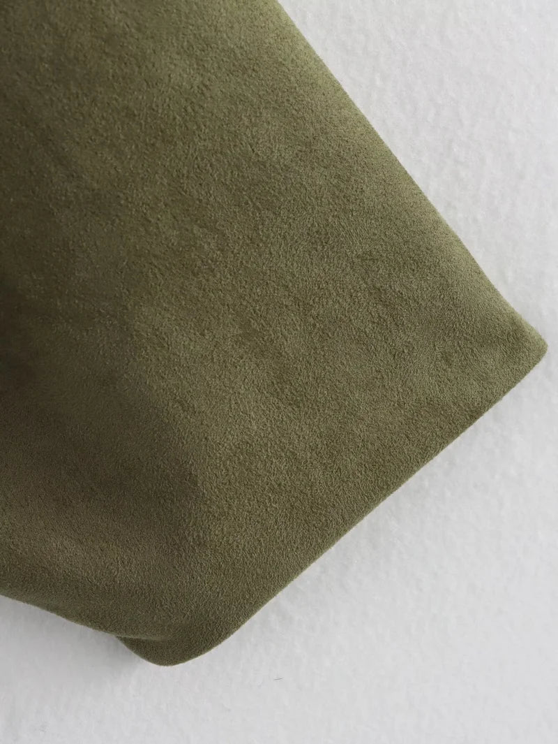 Suede Aviator Jacket