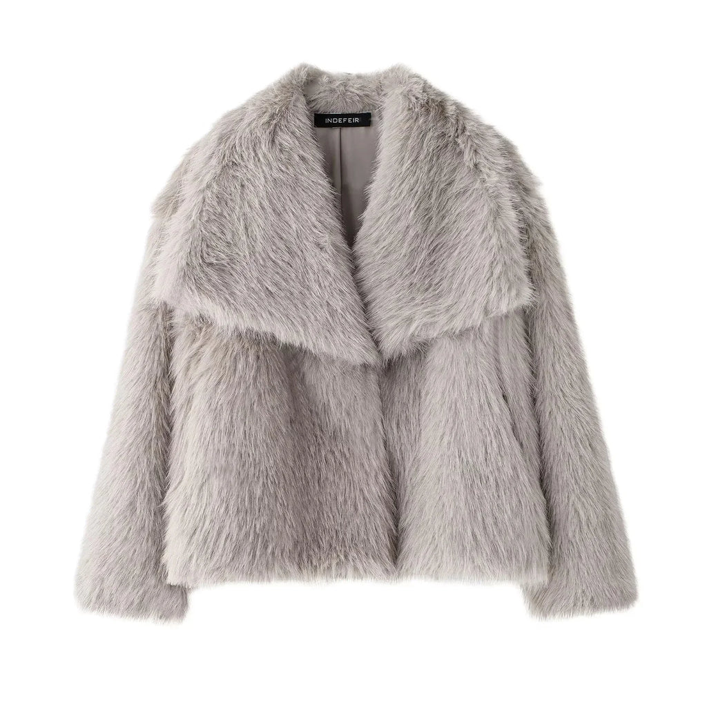 Oversized Fur Coat