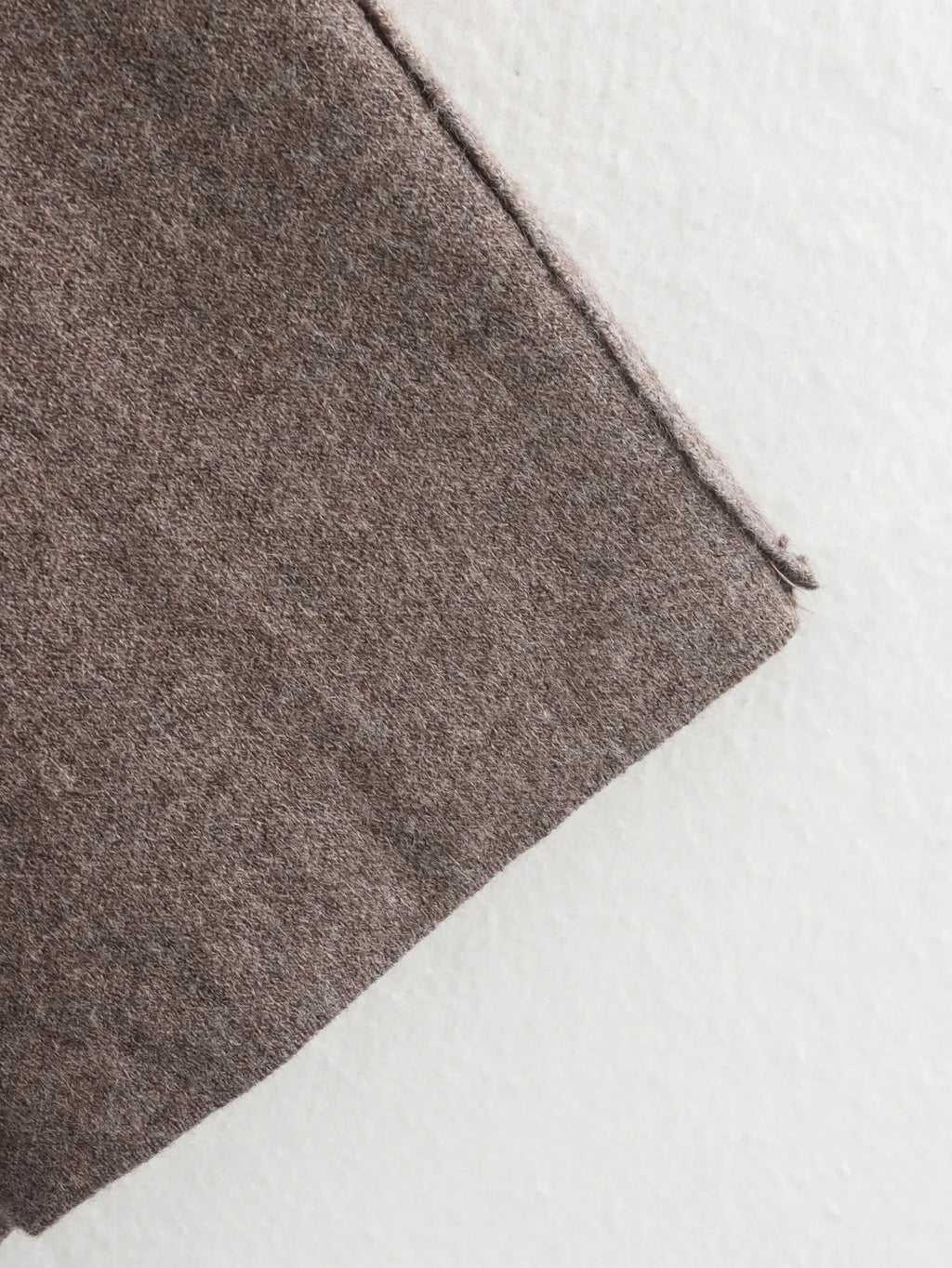 Asymmetric Knit Coat