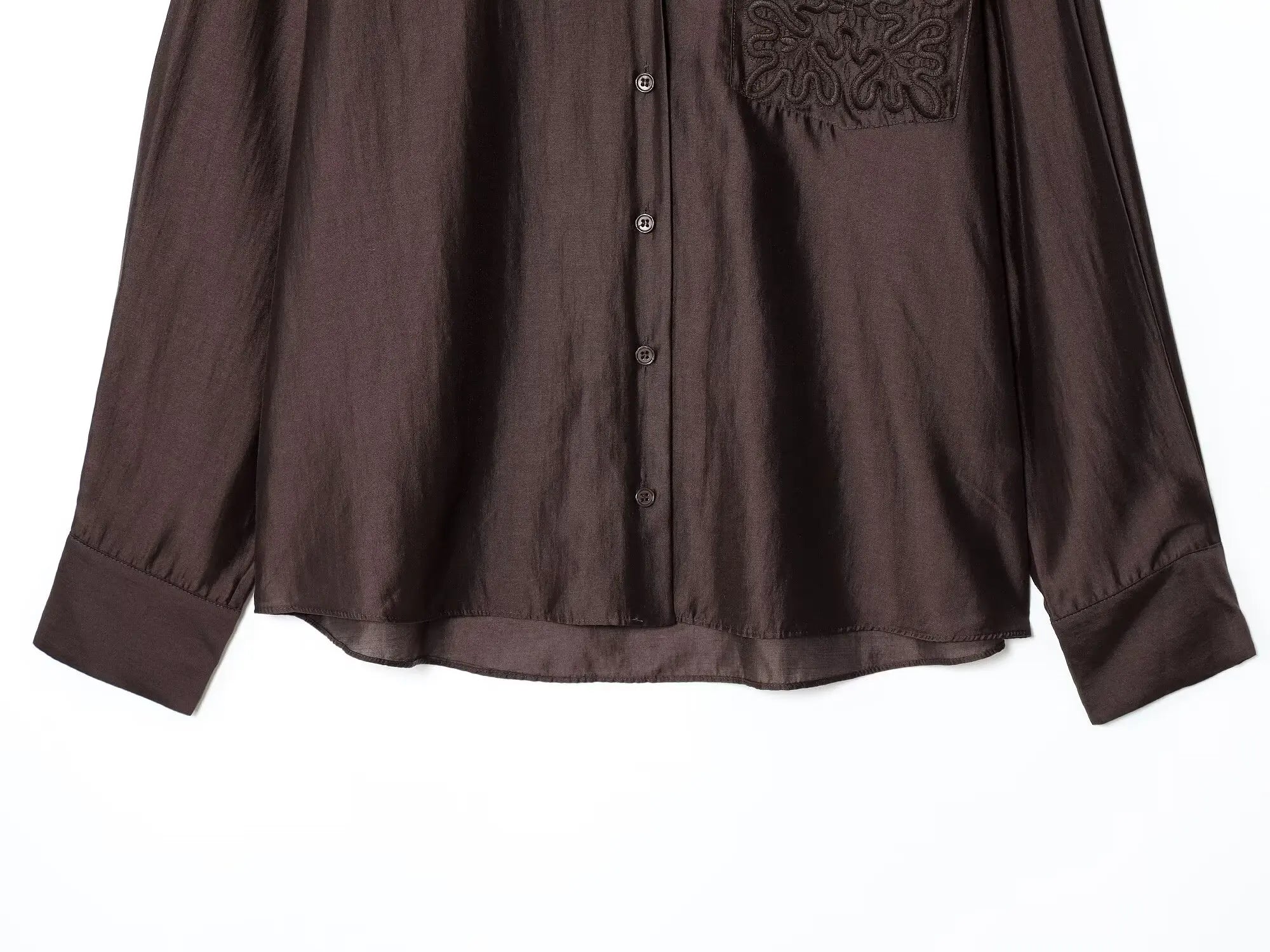 Lace Hem Shirt