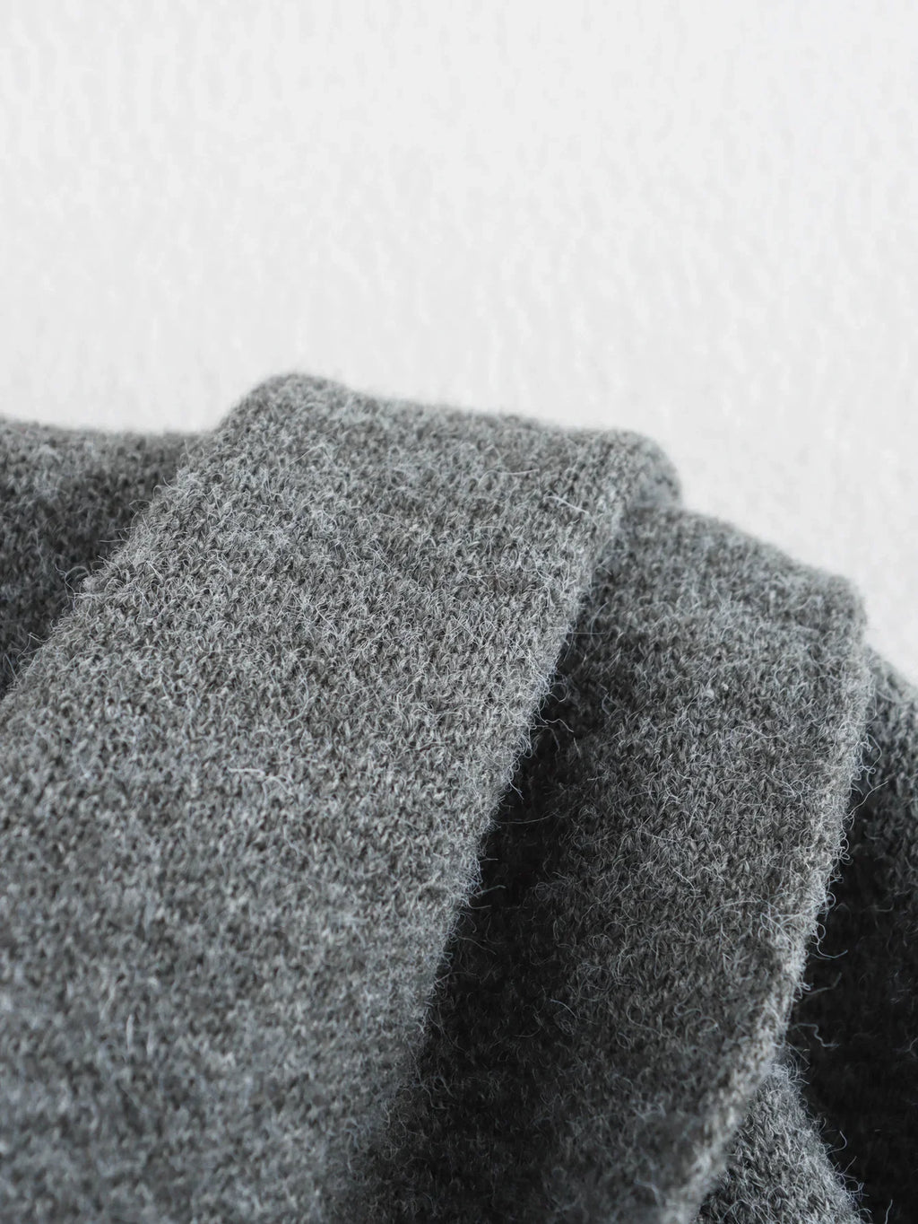 Asymmetric Knit Coat