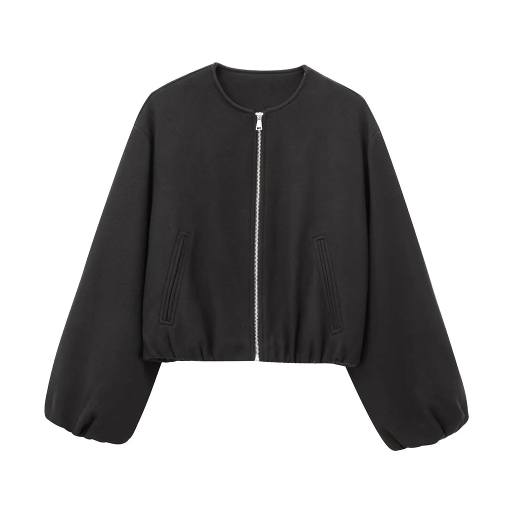 Crimson Bomber Jacket