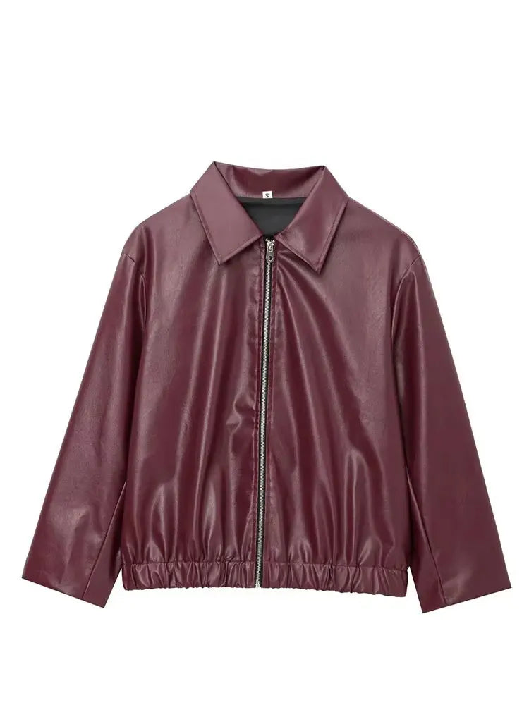 Bordeaux Moto Jacket